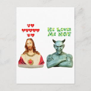 Carte Postale Aime-Moi — Aime-Moi Pas (Conception Originale)