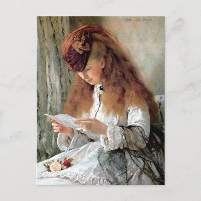 Carte Postale Aime-moi - Ne m'aime pas (Devant)