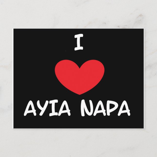 Carte Postale Aimer Ayia Napa (Devant)