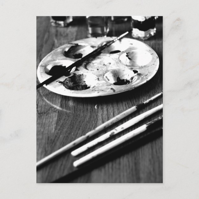 Carte postale-Aimer les arts-Peinture (Devant)