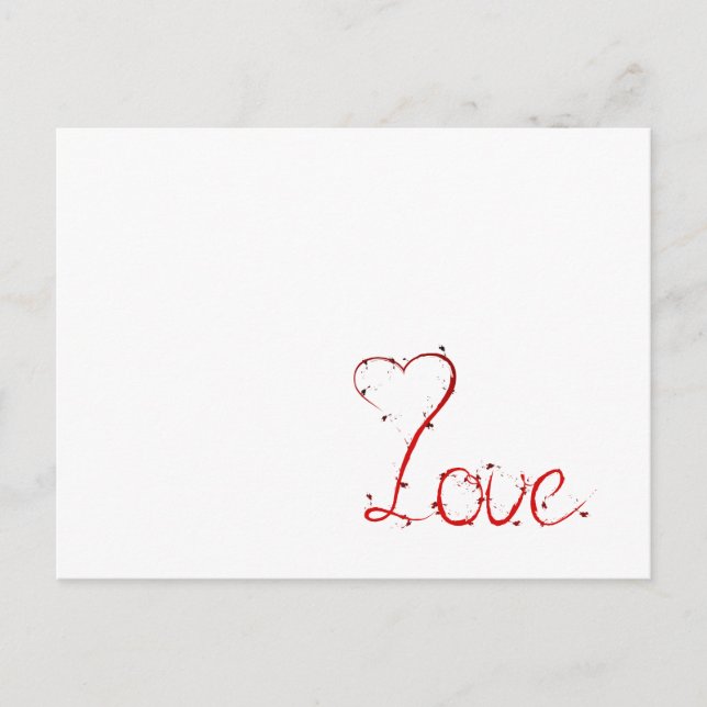 Carte Postale Aimer les cadeaux (Devant)