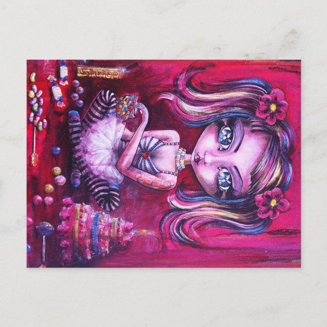 Carte Postale Aimer les yeux (Devant)