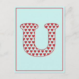 Carte Postale Aimer U