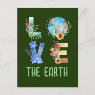CARTE POSTALE AIMEZ LA TERRE