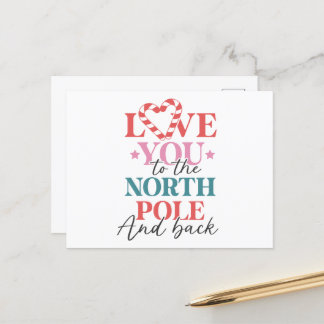 Carte Postale Aimez-vous au pôle Nord et retour | Noël