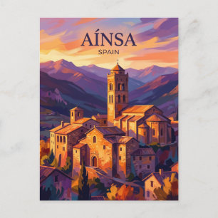 Carte Postale Aínsa Espagne