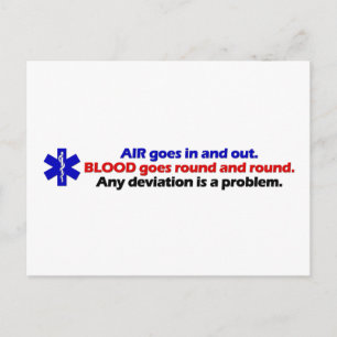 Carte Postale Air/Sang