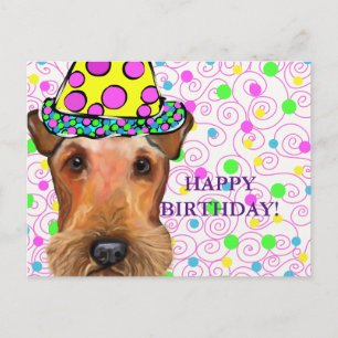 CARTE POSTALE AIREDALE TERRIER