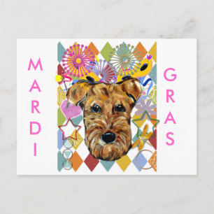 CARTE POSTALE AIREDALE TERRIER