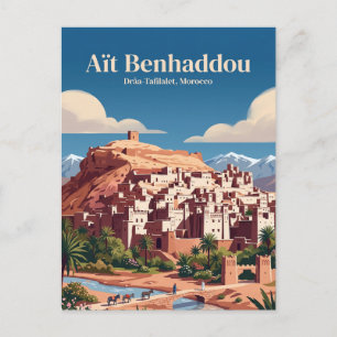 Carte Postale Aït Benhaddou Maroc