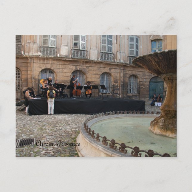 Carte Postale Aix en Provence-Sud de la France (Devant)