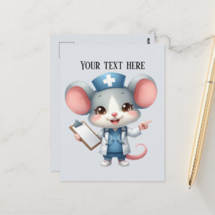Carte Postale Ajouter le texte n'importe quel usage Infirmer la