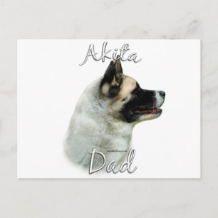 Carte Postale Akita Papa 2