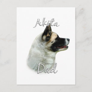 Carte Postale Akita Papa 2