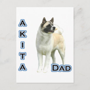 Carte Postale Akita Papa 4