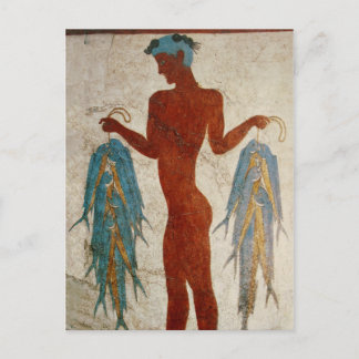 Carte Postale Akrotiri Fisherman