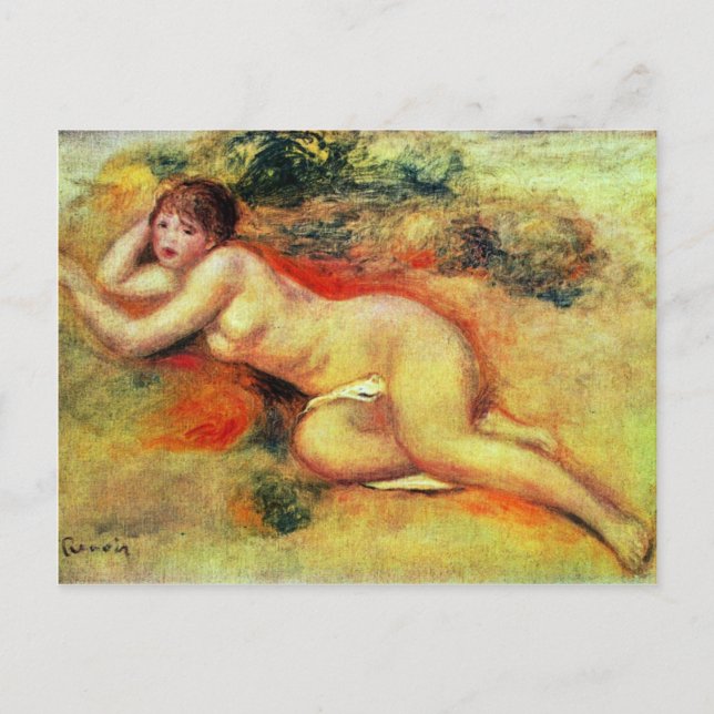 Carte Postale Akt De Pierre-Auguste Renoir (Meilleure Qualité) (Devant)