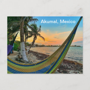 Carte postale Akumal, Mexique
