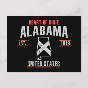 Carte Postale Alabama