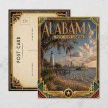 Alabama Art Déco vintage de l'âge d'or