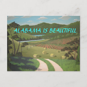 CARTE POSTALE ALABAMA EST BELLE