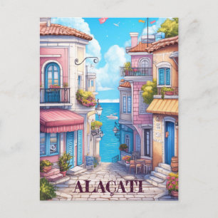 Carte Postale Alaçatı Izmir Turkiye Travel
