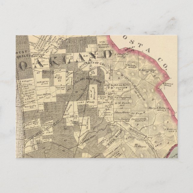 Carte Postale Alameda Co 1 (Devant)