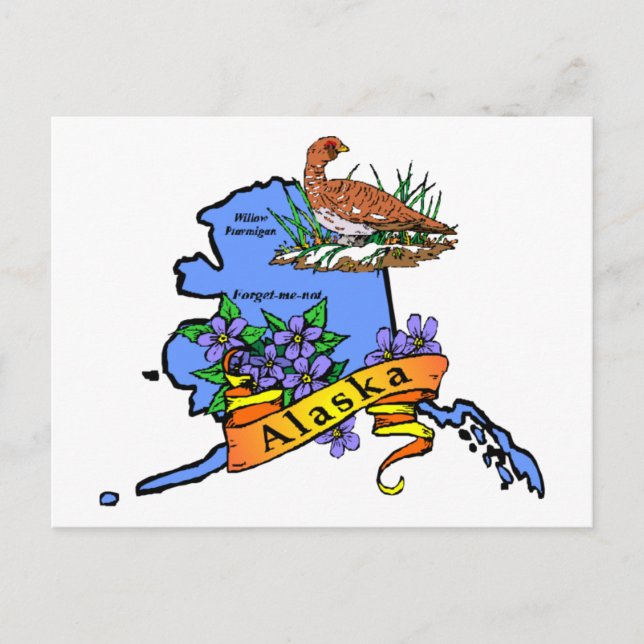Carte Postale Alaska (Devant)