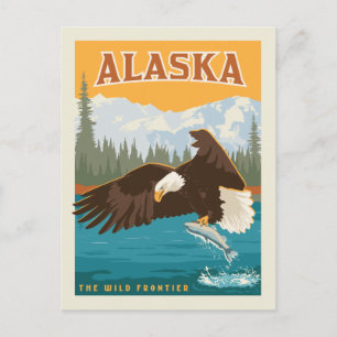 Carte Postale Alaska   The Wild Frontier - Eagle