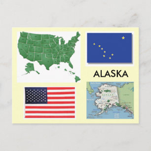 Carte Postale Alaska, USA