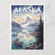 Alaska USA Voyage Ancien