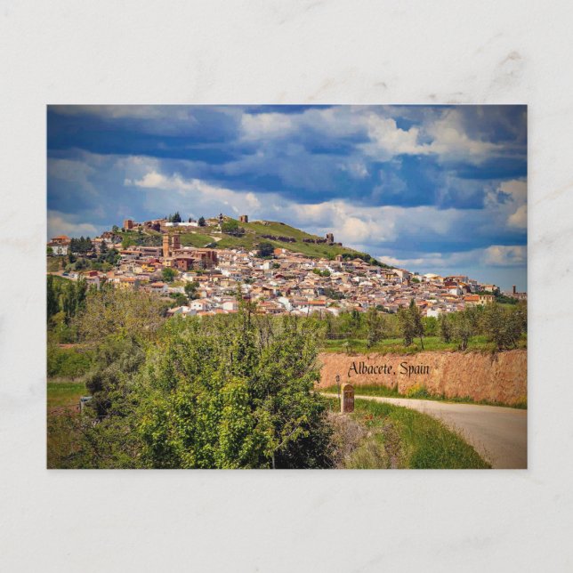 Carte Postale Albacete, Espagne, photo du paysage urbain, (Devant)