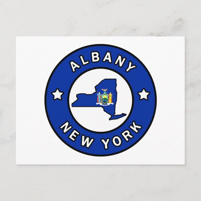 Carte Postale Albany New York (Devant)