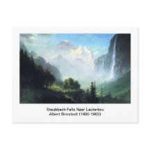 Albert Bierstadt, chutes de Staubbach près de Laut