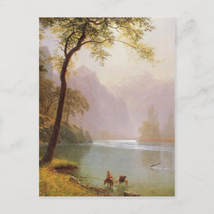 Carte Postale Albert Bierstadt, Kerns River Valley California