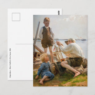 Carte Postale Albert Edelfeel - Constructeurs de navires