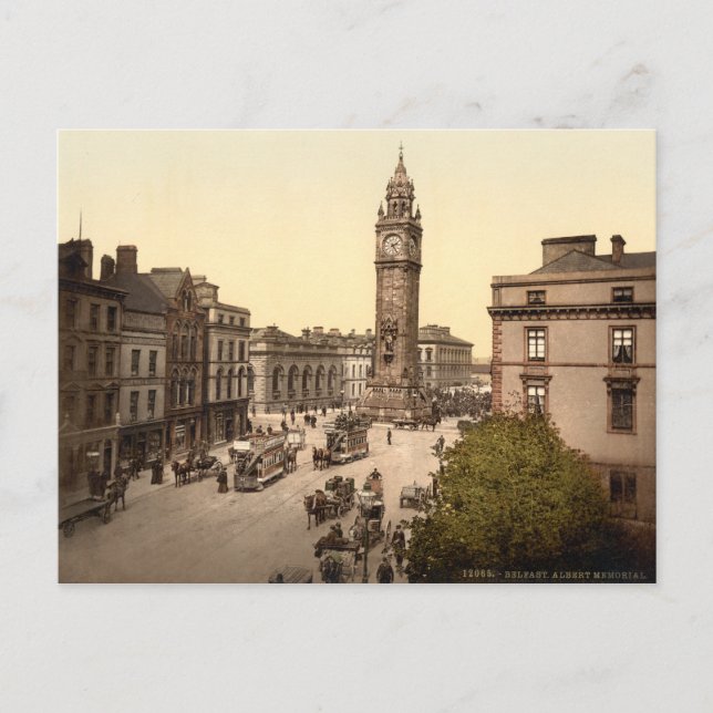 Carte Postale Albert Memorial, Belfast, County Antrim (Devant)