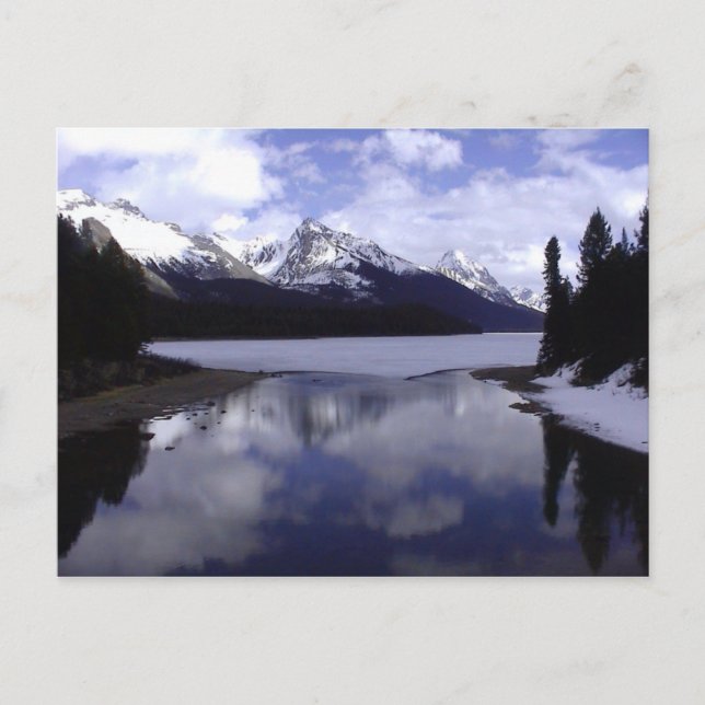 Carte Postale Alberta Rockies, Canada (Devant)