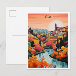 Carte Postale Albi France Voyage Ville Esthétique