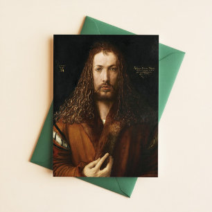 Carte Postale Albrecht Dürer Durer Autoportrait Renaissance