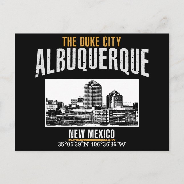 Carte Postale Albuquerque (Devant)