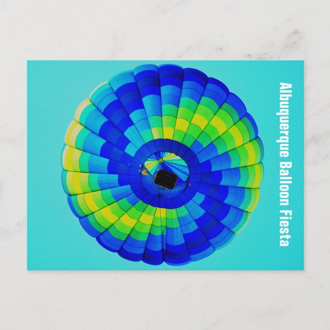 CARTE POSTALE ALBUQUERQUE BALLOON FIESTA POSTCARD (Devant)
