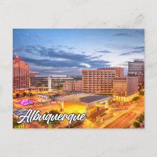 Carte Postale Albuquerque, Nouveau-Mexique, États-Unis