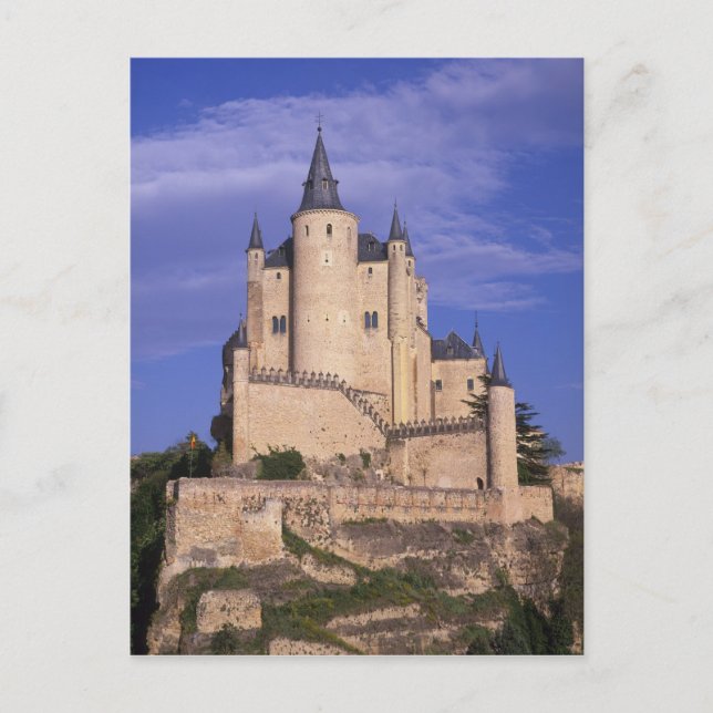 Carte Postale Alcazar, Ségovie, Castille Léon, Espagne, Unesco (Devant)