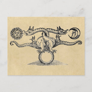 Carte Postale Alchimie des oiseaux d'Hermes