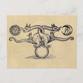 Carte Postale Alchimie des oiseaux d'Hermes