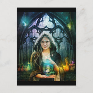 Carte postale Alchimiste