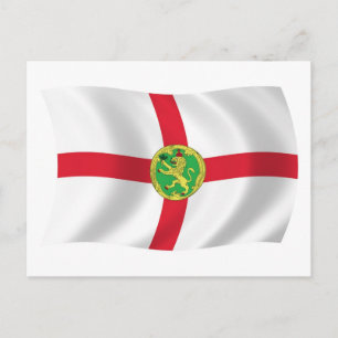 Carte postale Alderney Flag