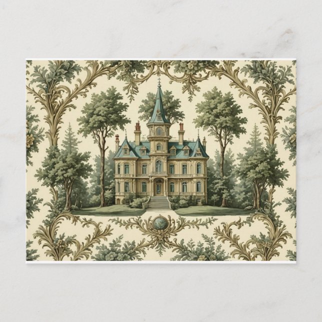 Carte Postale Alderwick Hall (Devant)