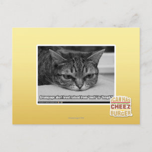 Carte Postale Alerte de grumpage